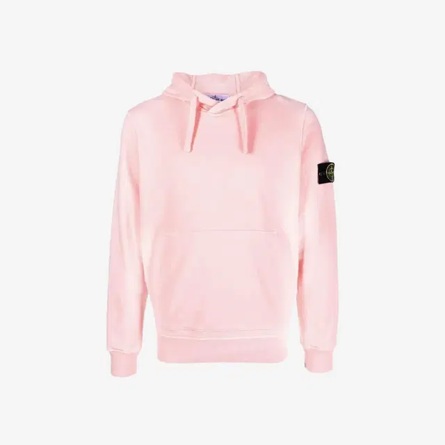 Stone Island Stone Island 64151 Cotton Fleece Hooded Sweatshirt Pink - 23SS - view 2