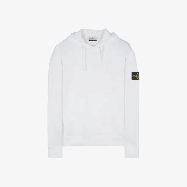 Stone Island Stone Island 64151 Cotton Fleece Hooded Sweatshirt White - 23SS - view 2