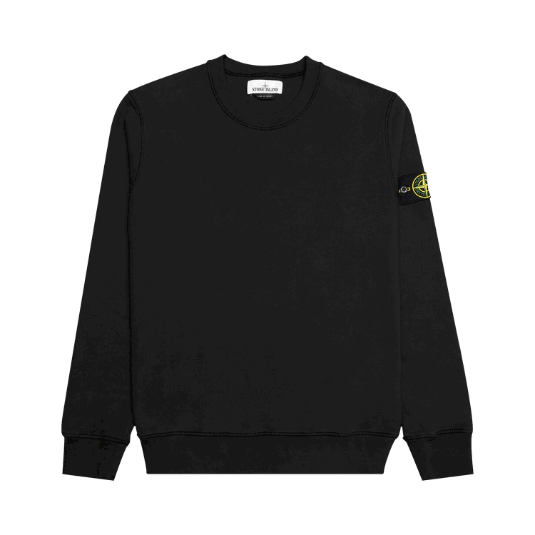 Stone Island Stone Island Patch Logo Crew 'Black'