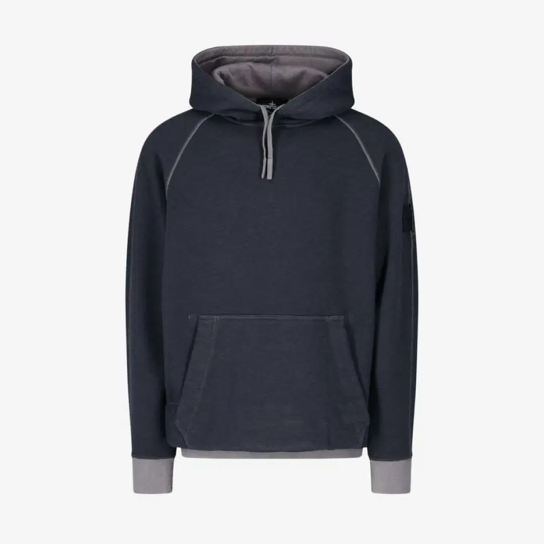 Stone Island Stone Island Shadow Project 60110 Wool Cotton Fleece Hooded Sweatshirt Charcoal - 21FW