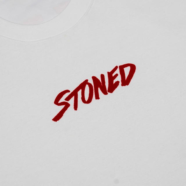 StonedandCo Colours : Genetic Hexagon Tee White - view 6