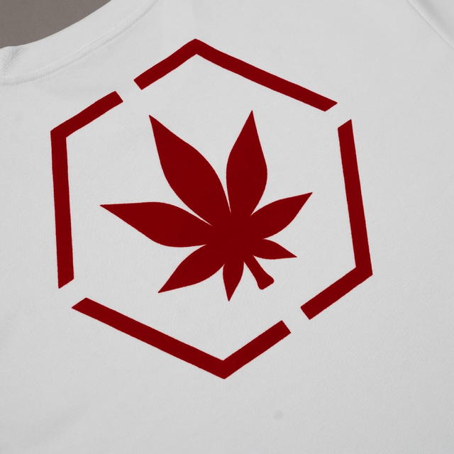 StonedandCo Colours : Genetic Hexagon Tee White - view 7