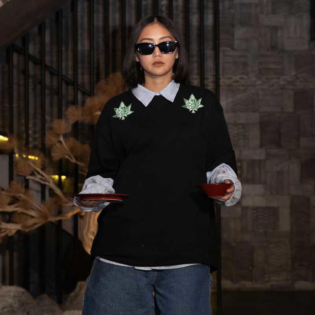 StonedandCo Golden Jade : Jade UIP Tee Black - view 3