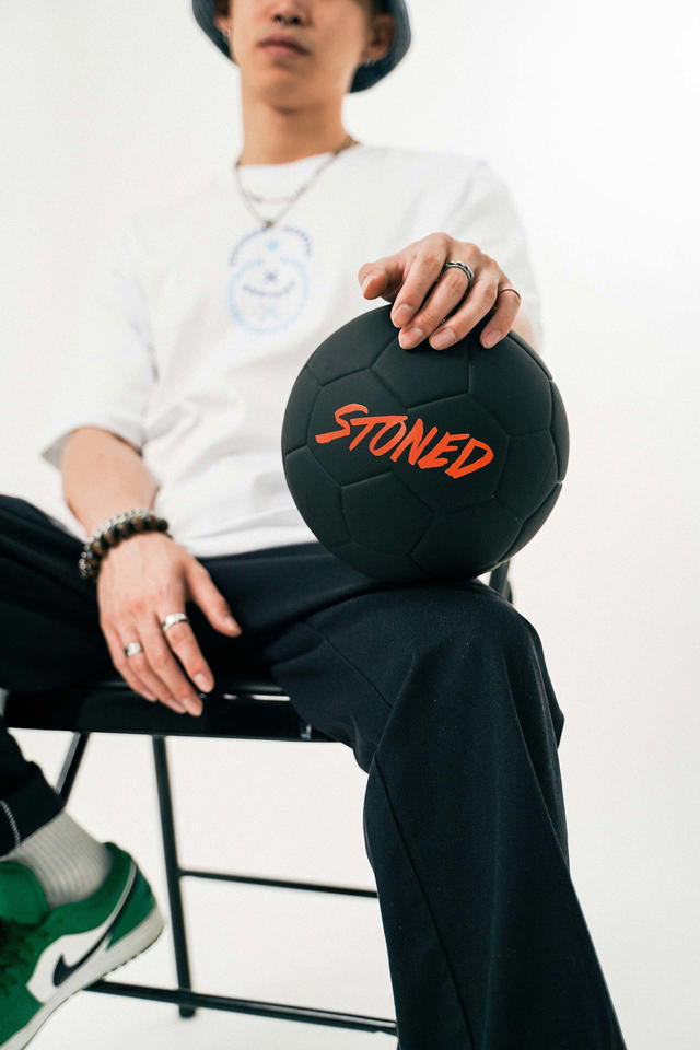 StonedandCo Happy Bones : Football Black - view 3