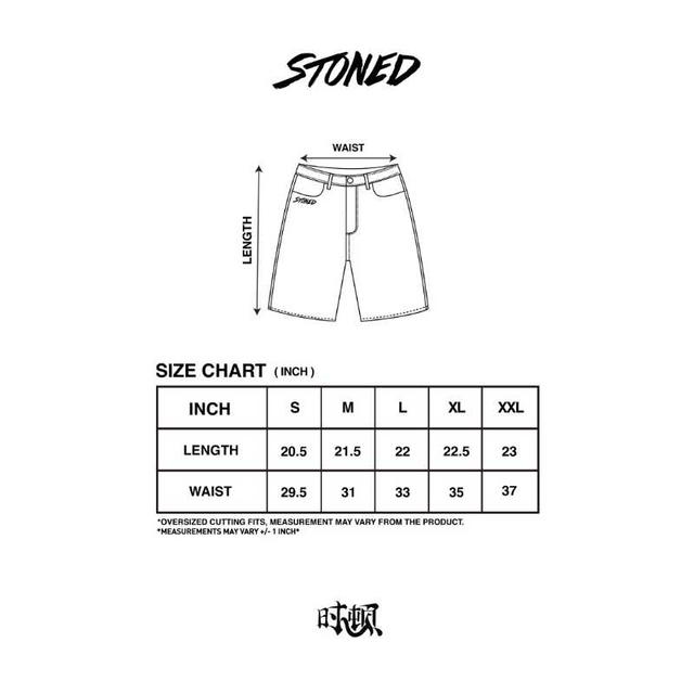 StonedandCo Mystic : Denim Jorts Blue - view 5