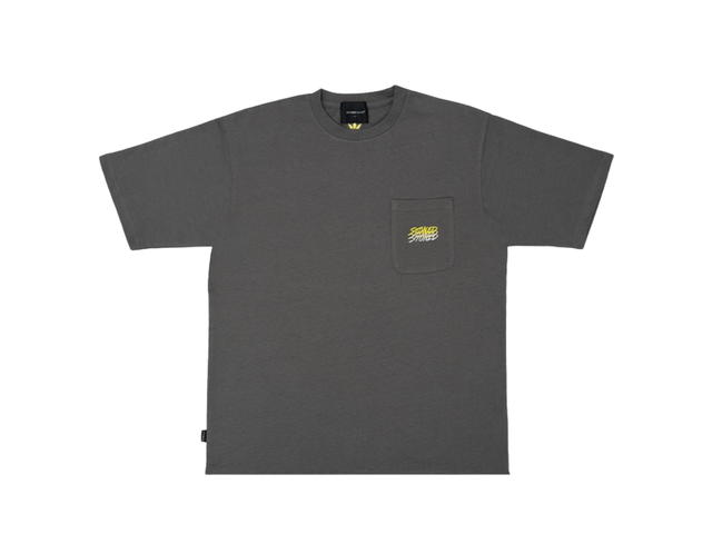 StonedandCo Originals : Pocket Tee Grey - view 1