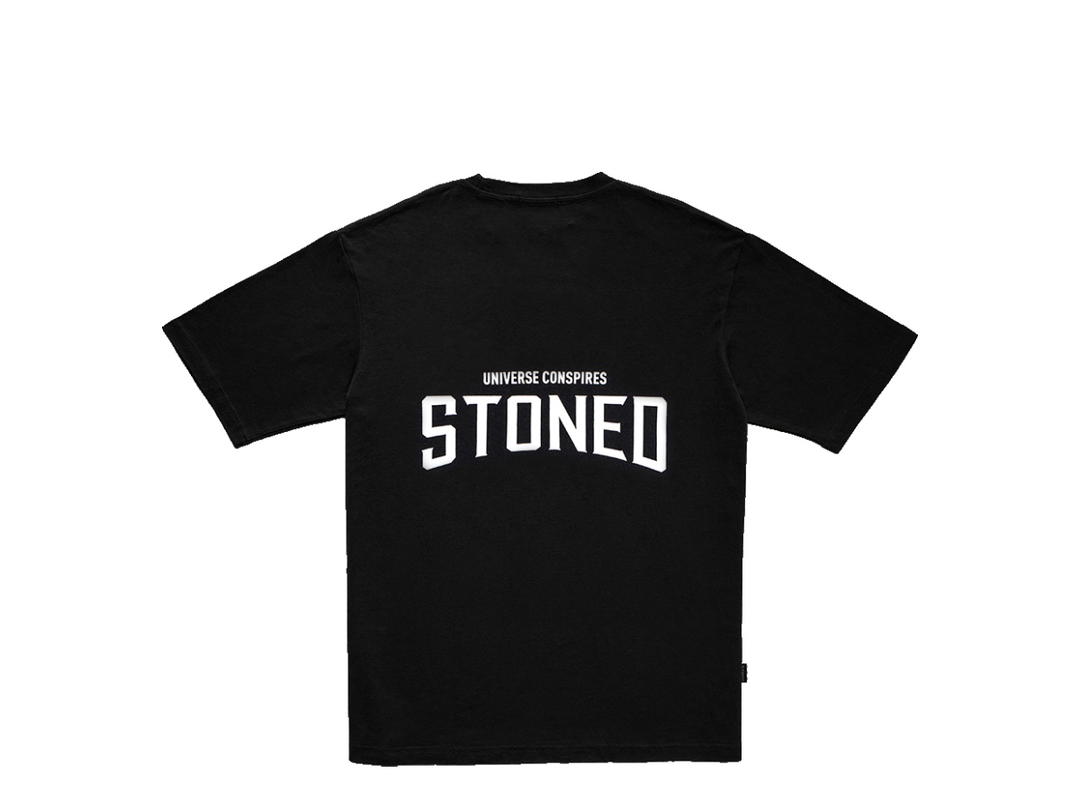 StonedandCo Stoned & Co Stoned Universe : Conspire Tee Black