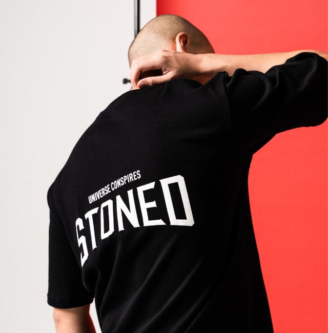 StonedandCo Stoned & Co Stoned Universe : Conspire Tee Black - view 4