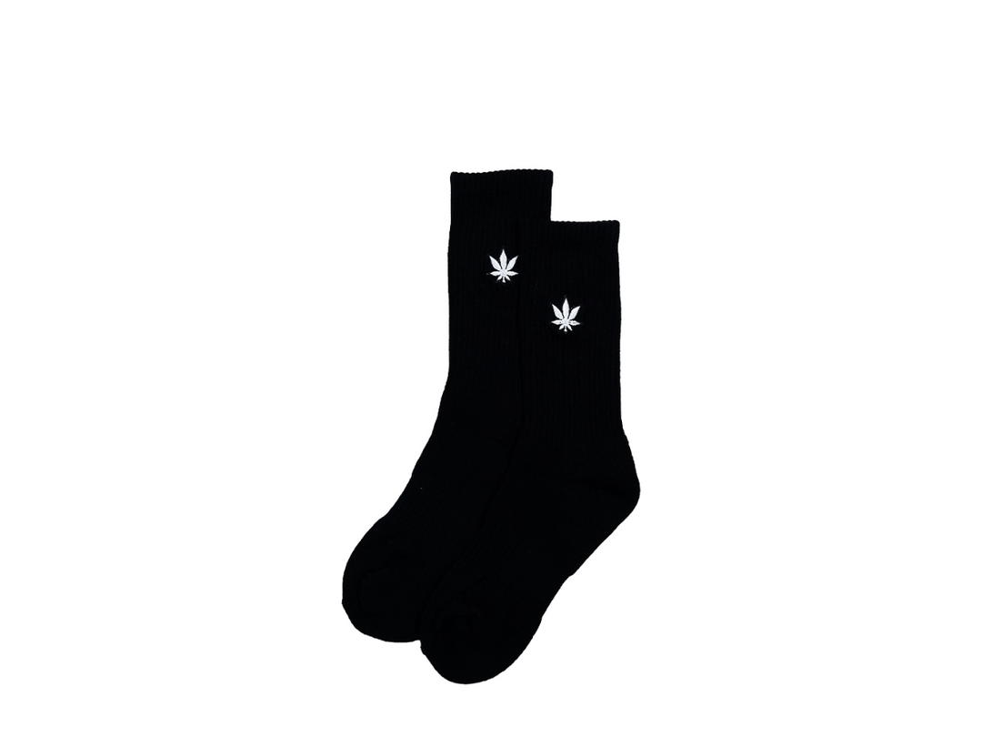 StonedandCo STONED & CO WBB CREW SOCKS BLACK