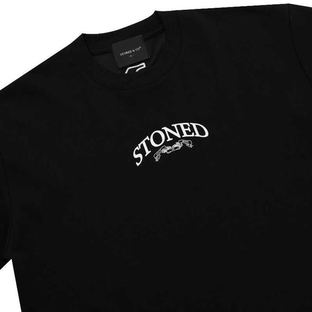 StonedandCo Stoned ATC Arch Logo Tee Black - view 3