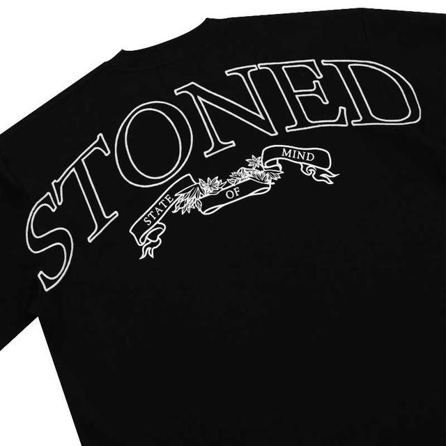 StonedandCo Stoned ATC Arch Logo Tee Black - view 4