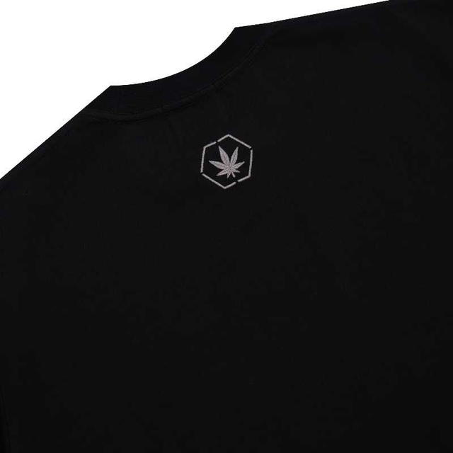StonedandCo Stoned ATC Conspiracy Rhinestone Tee Black - view 4