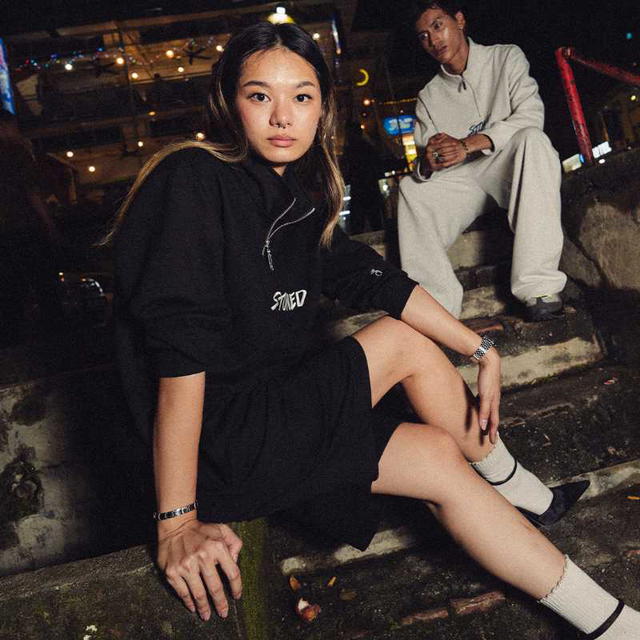 StonedandCo Stoned ATC Sweat Shorts Black - view 5