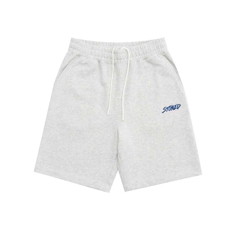 StonedandCo Stoned ATC Sweat Shorts Grey