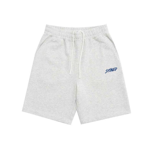 StonedandCo Stoned ATC Sweat Shorts Grey - view 1