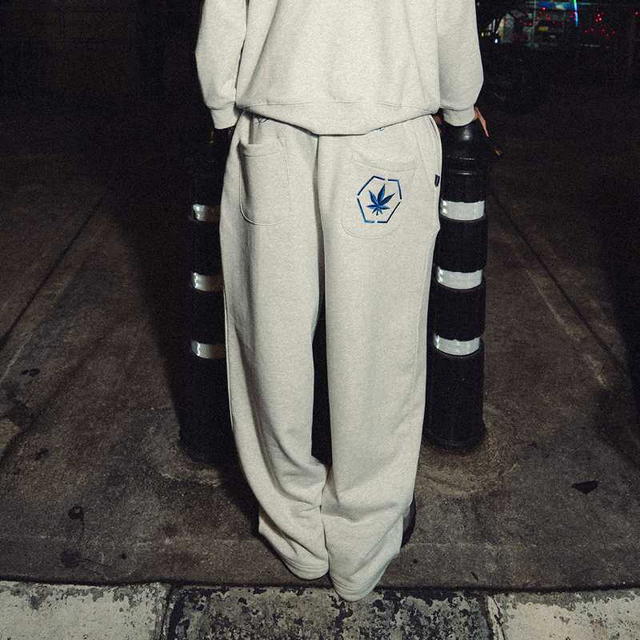 StonedandCo Stoned ATC Sweatpants Grey - view 4