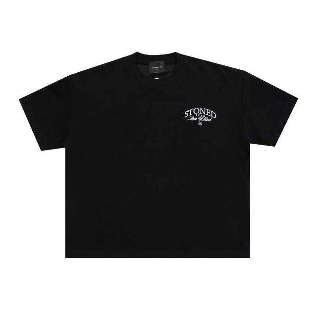 StonedandCo Stoned ATC Void Logo Boxy Tee Black - view 1