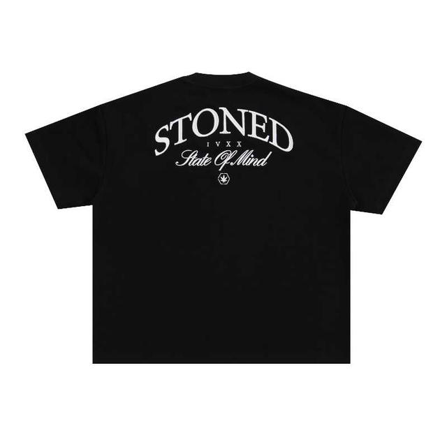 StonedandCo Stoned ATC Void Logo Boxy Tee Black - view 2