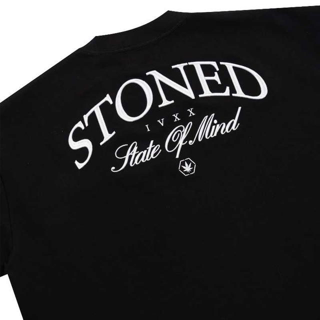 StonedandCo Stoned ATC Void Logo Boxy Tee Black - view 4