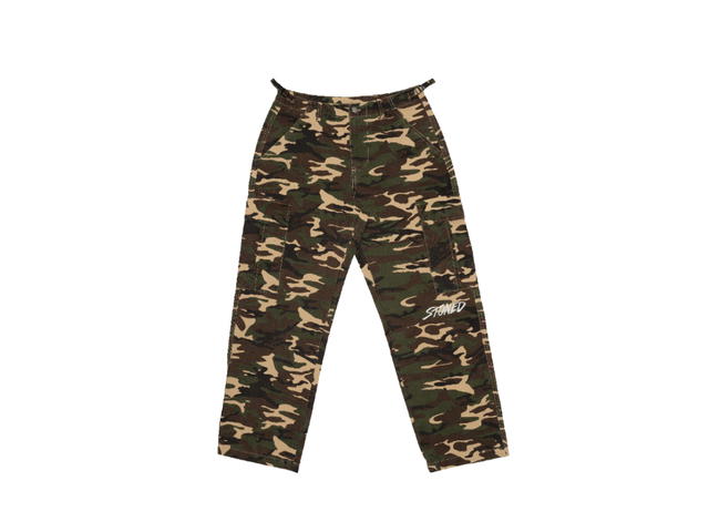 StonedandCo Stoned Blessed25 Military Cargo Pants - view 1