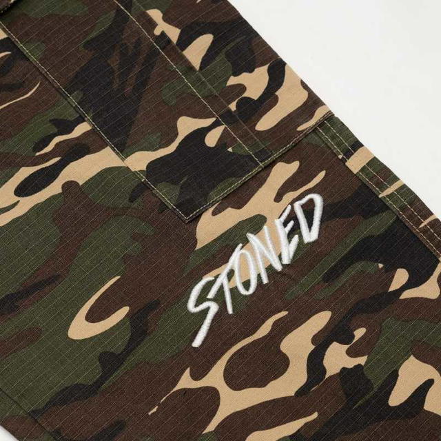 StonedandCo Stoned Blessed25 Military Cargo Pants - view 3