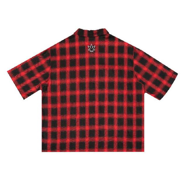 StonedandCo Stoned Blessed26 Pearl Flanel Red Black - view 2
