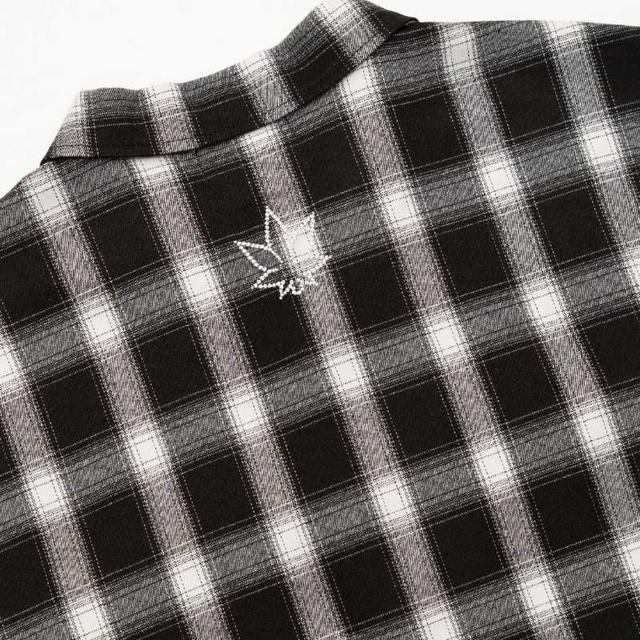 StonedandCo Stoned Blessed26 Pearl Flanel White Black - view 4