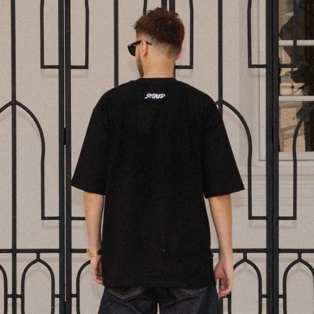 StonedandCo Stoned Blessed26 State Of Mind Tee Black - view 7