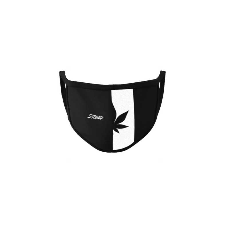 StonedandCo Stoned Classic Face Mask Black