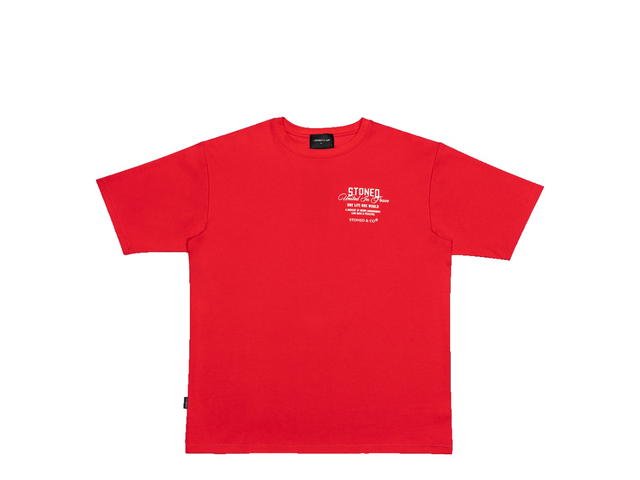 StonedandCo Stoned Universe : United In Peace Tee Red - view 2