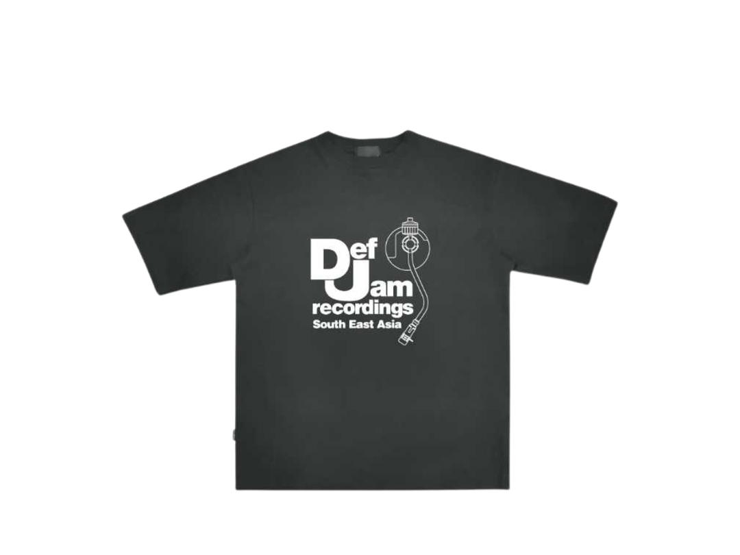 StonedandCo Stoned x Def Jam : Signature Logo Tshirt Black