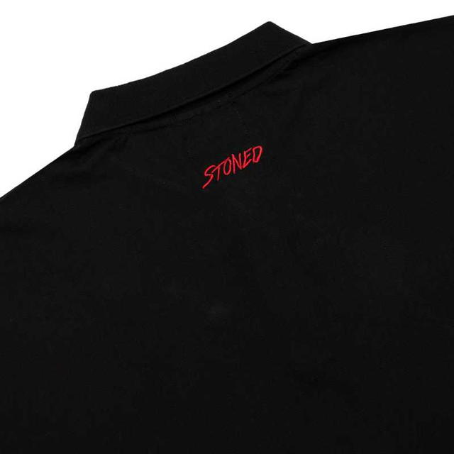 StonedandCo StonedandCo Dark Horse Classic Polo Black - view 4