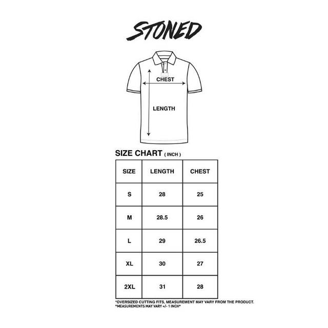 StonedandCo StonedandCo Dark Horse Classic Polo Black - view 5