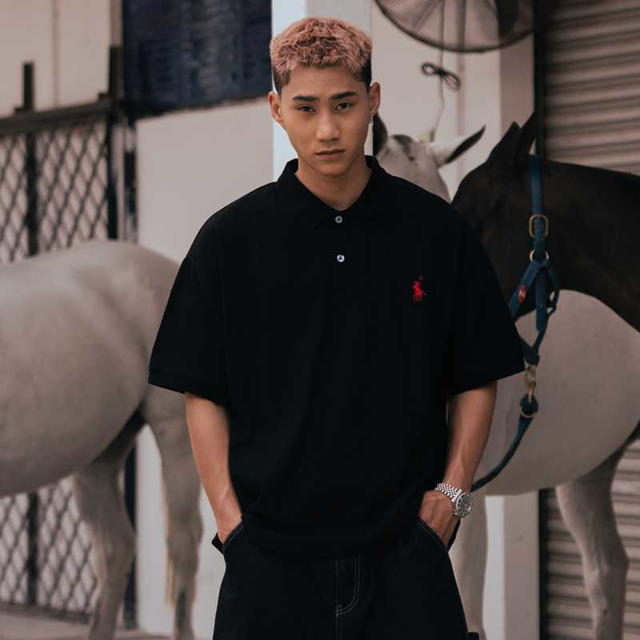 StonedandCo StonedandCo Dark Horse Classic Polo Black - view 6
