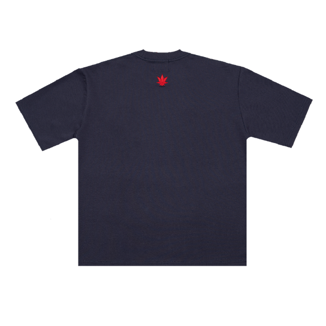 StonedandCo StonedandCo Dark Horse Polo Tshirt Navy - view 2