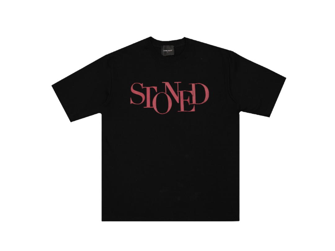 StonedandCo StonedandCo Finished Logo Tee Black
