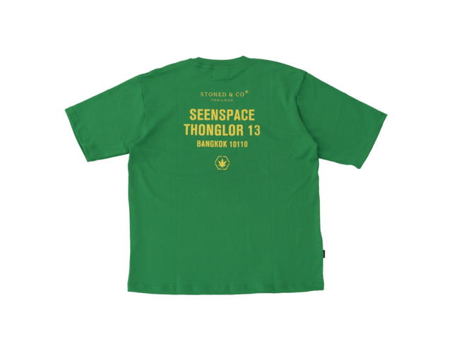 StonedandCo StonedandCo Journey Address Tee Green - view 1