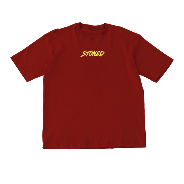StonedandCo StonedandCo Journey Address Tee Red - view 2