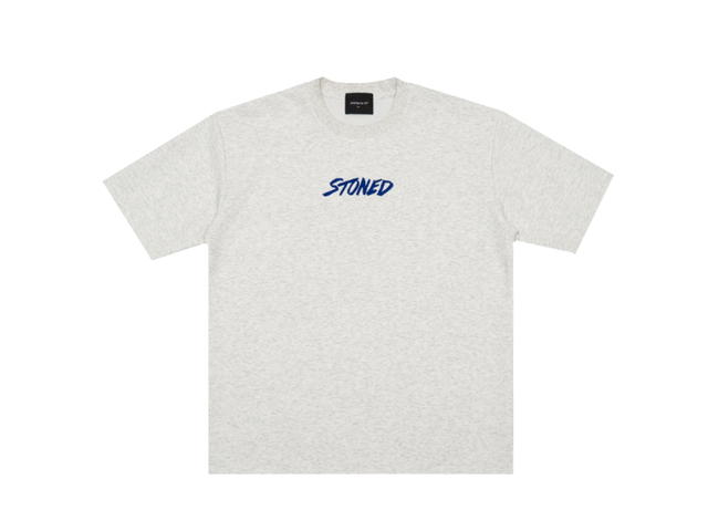StonedandCo StonedandCo Milestoned Hexagon Tee Grey - view 1