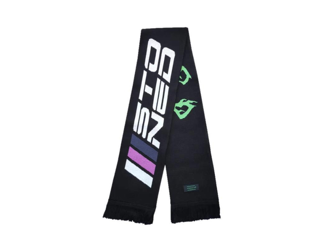 StonedandCo StonedandCo Motorsport Blaze Scarf Black