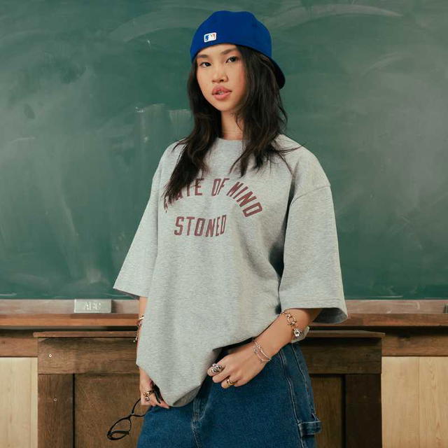 StonedandCo StonedandCo Originals v2: Grey Tee - view 5