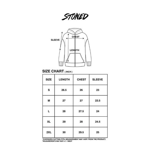 StonedandCo StonedandCo WBB25 : Triplet Maple Hoodie Grey - view 5
