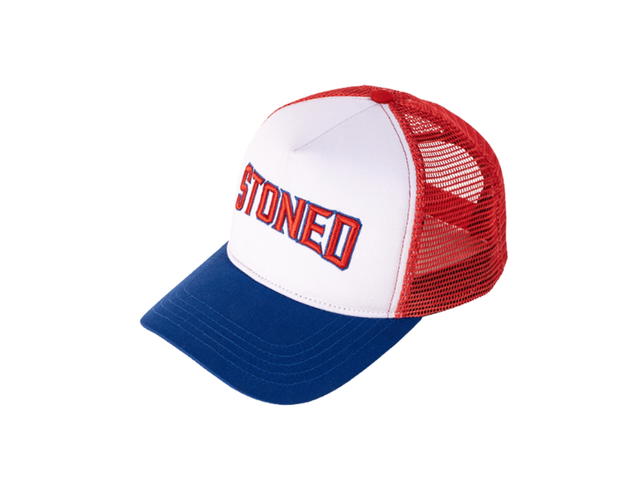 StonedandCo Universe : Embroidery Trucker Red - view 2