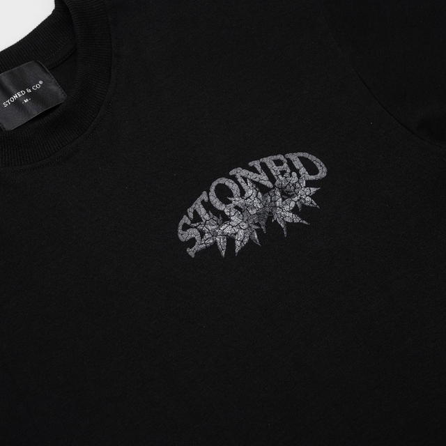 StonedandCo Void : Vintage Maple Tee Black - view 3