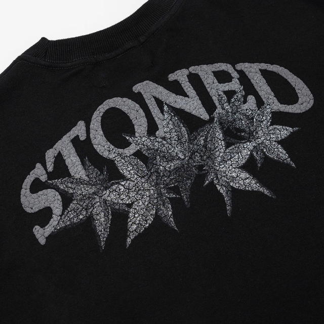StonedandCo Void : Vintage Maple Tee Black - view 4