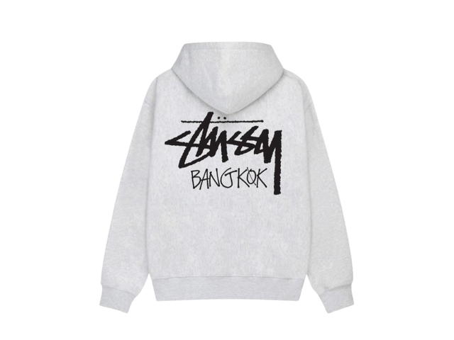 Stussy Stussy Bangkok Hoodie Grey - view 2