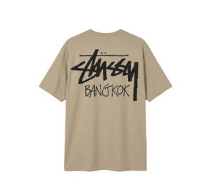Buy Stussy Chapter Pack Tee Bangkok Khaki at Sasom – Authentic and Ready to Ship