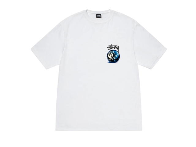 Stussy Stussy & Born x Raised 8 Ball Tee White - view 2
