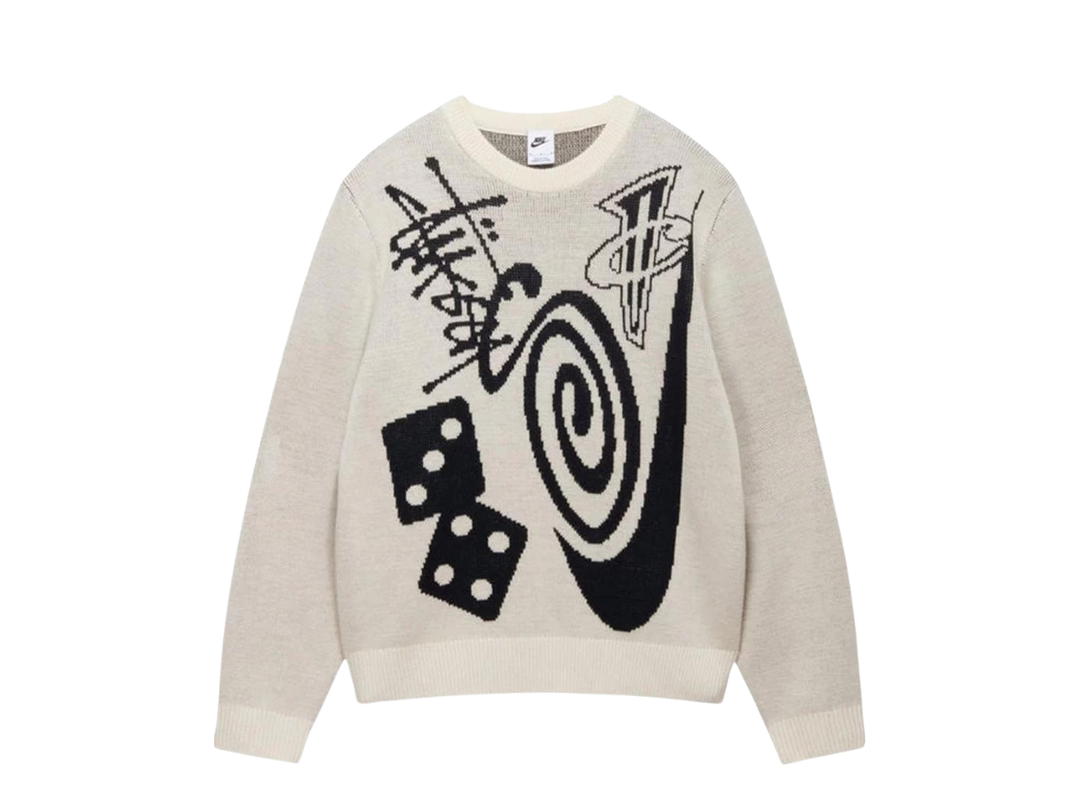Stussy Stussy x Nike Icon Knit Sweater Natural