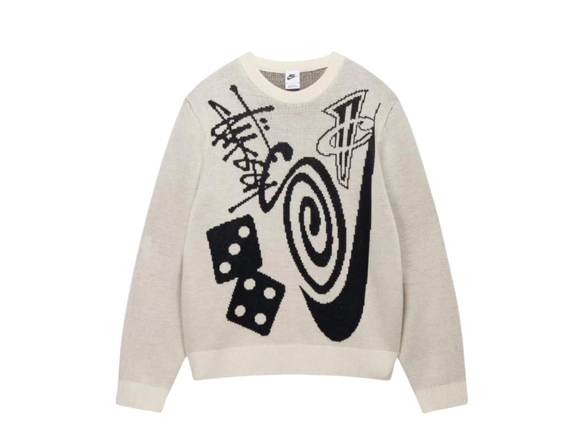 Stussy Stussy x Nike Icon Knit Sweater Natural
